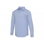 Carnelian мужская рубашка из поплина - Голубой