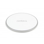 Беспроводное зарядное устройство Rombica  NEO Core Quick c быстрой зарядкой, белый (с лого) (Р)