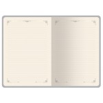 Ежедневник недатированный А5 Royal, красный с бронзовым срезом