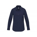 Carnelian женская рубашка из поплина - Navy Blue