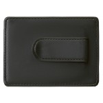 Картхолдер для двух карт и наличных денег с зажимом Crave, черный