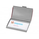 Визитница Смит, розовый/серебристый