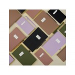 Ежедневник недатированный А5 Morandi. Пыльная роза с нашивкой, пыльно-розовый