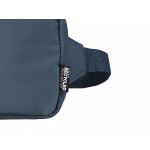 Трип Эви дорожная сумка через плечо из переработанного материала GRS объемом 1 л, серо-синий