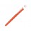 Ручка металлическая роллер Brush R GUM soft-touch с зеркальной гравировкой, оранжевый