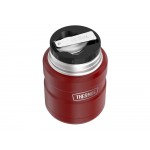 Термос из нерж. стали с ложкой тм THERMOS SK3000 MRR 0,47L