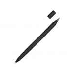 Металлическая ручка и вечный карандаш Gauguin, софт-тач, черный