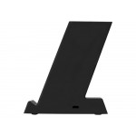 Беспроводная зарядка-подставка с подсветкой Glow box, черный (Р)