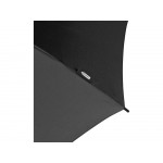 Зонт трость 23 Niel из переработанного ПЭТ-пластика, полуавтомат - Черный