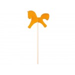 Леденец Лошадка, желтый со вкусом апельсина, 21 гр.