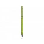 Ручка металлическая шариковая Атриум, зеленое яблоко