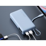 Внешний аккумулятор со встроенным кабелем Xiaomi 67W Power Bank 20000 (Integrated Cable) Ice Blue