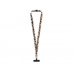 Ланъярд 2,5 см под сублимацию с большим карабином, замком обрыва и узким держателем для телефона из ПЭ