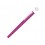 Ручка металлическая роллер Brush R GUM soft-touch с зеркальной гравировкой, розовый