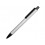 Ручка металлическая шариковая Ellipse овальной формы, серебристый/черный