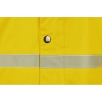 Длинный дождевик Lanai  из полиэстера со светоотражающей тесьмой, желтый