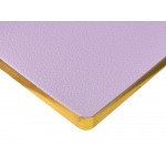 Еженедельник недатированный А6 Zefirс нашивкой, сиреневый