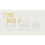 Часы с беспроводным зарядным устройством Rombica Timebox 2, белый (Р)