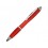 Ручка пластиковая шариковая Nash, красный, синие чернила