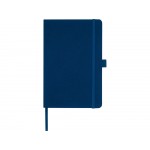 Блокнот Honua форматом A5 из переработанной бумаги с обложкой из переработанного ПЭТ, темно-синий