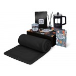 Подарочный набор Re:y. Vive с пледом, френч-прессом и кофе