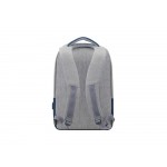 RIVACASE 7562 grey/dark blue рюкзак для ноутбука 15.6'', серый/темно-синий