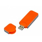 USB-флешка на 32 Гб в стиле I-phone, прямоугольнй формы, оранжевый