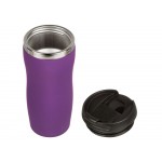 Термокружка Double wall mug C1, soft touch, 350 мл, фиолетовый (Р)