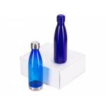 Подарочный набор с термосом и бутылкой Bottle set, синий