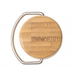 Термобутылка Нобук из переработанной нержавеющей стали, с бамбуковой крышкой, королевский синий