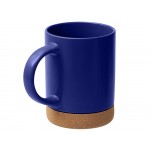 Кружка 450 мл с пробковым дном Корк & Бон, глубокий синий