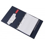 Блокнот на кольцах Favor, темно-синий