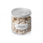 Подарочный набор c пледом, термосом, свечой и миндалем, черный