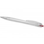 Шариковая ручка Honua из переработанного ПЭТ, прозрачный/красный