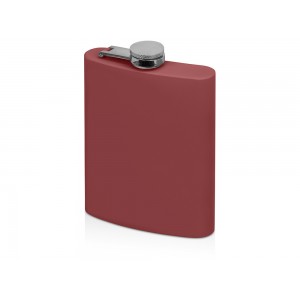 Фляжка 240 мл Remarque soft touch, 304 сталь, бургунди