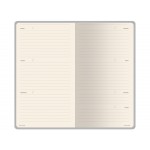 Еженедельник недатированный А6 Total beige с нашивкой, бежевый