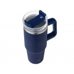 Термокружка KRANSTON с двойными стенками из переработанной нержавеющей стали, синий нейви