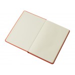 Блокнот в твердой обложке A5 Виспи 2.0 в клетку, оранжевый