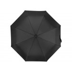 Зонт складной Cary, полуавтоматический, 3 сложения, с чехлом, черный