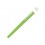 Ручка металлическая роллер Brush R GUM soft-touch с зеркальной гравировкой, зеленое яблоко