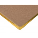 Еженедельник недатированный А6 Total beige с нашивкой, бежевый