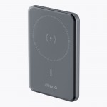 Внешний АКБ NRG MageSafe Alum 5000 мА-ч, 15Вт QI, серый, Deppa