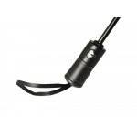 Зонт складной Ontario, автоматический, 3 сложения, с чехлом, черный (Р)