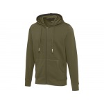 Толстовка Арора мужская с капюшоном, зеленый лесной
