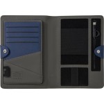 Органайзер с функцией беспроводной зарядки Manner, 5000 mah, темно-синий (Р)