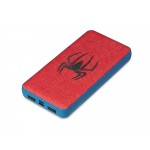 Портативное зарядное устройство с возможностью полноцветной печати на ткани и нанесения силиконового лого по индивидуальному дизайну клиента