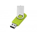 Флеш-карта USB 2.0 16 Gb Квебек, зеленое яблоко