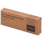 Универсальный кабель с ретрактором 3-в-1 Retrax, черный