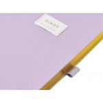 Ежедневник недатированный А5 Zefir с нашивкой, сиреневый