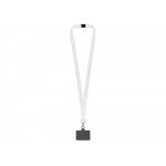 Ланъярд 2,5 см под сублимацию с трендовым карабином, замком обрыва и большим держателем для телефона из ПЭ